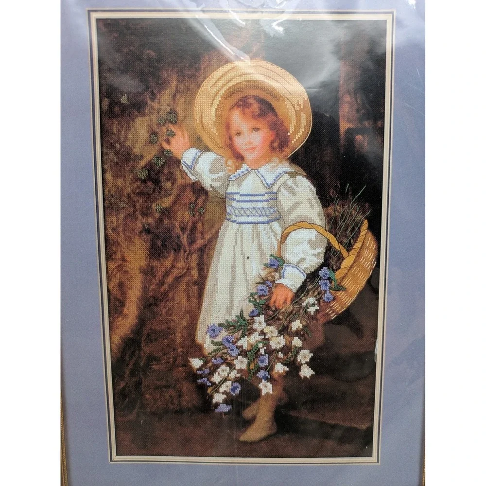 Vintage‎ Sunset Stamped Cross Stitch 